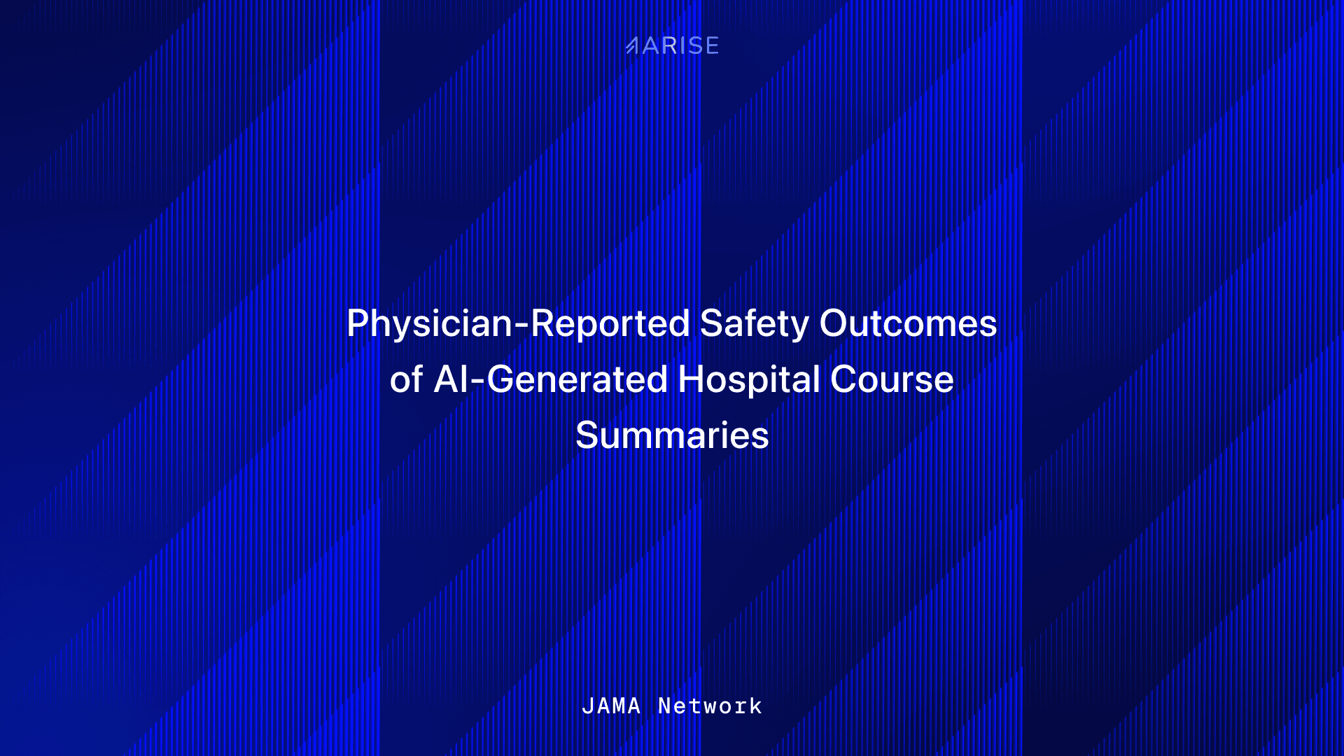 Physician-Reported Safety Outcomes of AI-Generated Hospital Course Summaries